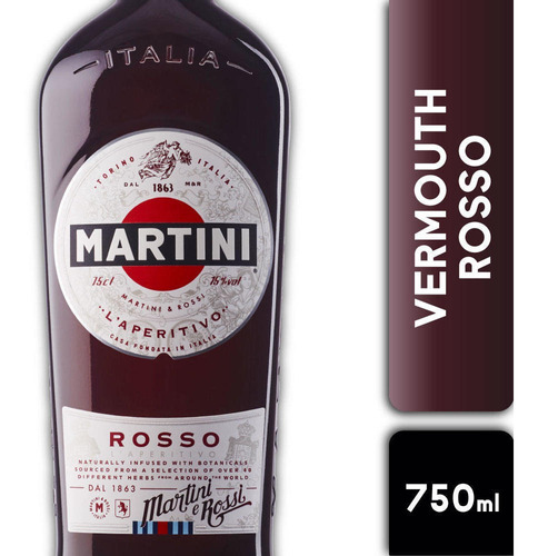 Vermouth Martini Rosso 750cc 1 Unidad