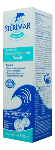 Sterimar Hypertonic Uso Spray 100 Ml,
