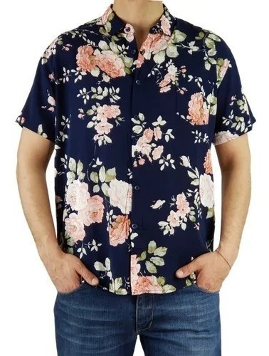 Imagen 1 de 4 de Camisa Guayabera Fashion Hombre Tropical. Diseño Calidad O33