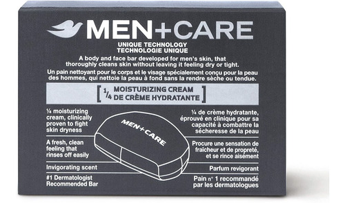 Imagen 4 de 4 de Jabón Dove Men+care En Barra 3 En 1