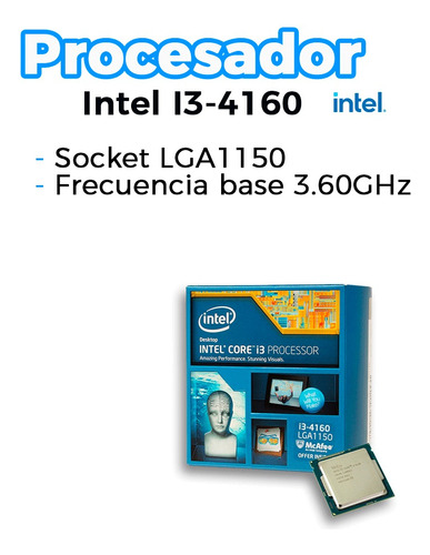 Procesador Intel I3 4160