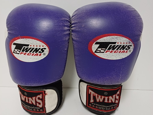 7k Guantes De Box Cuero Natural 14 Onz Twins