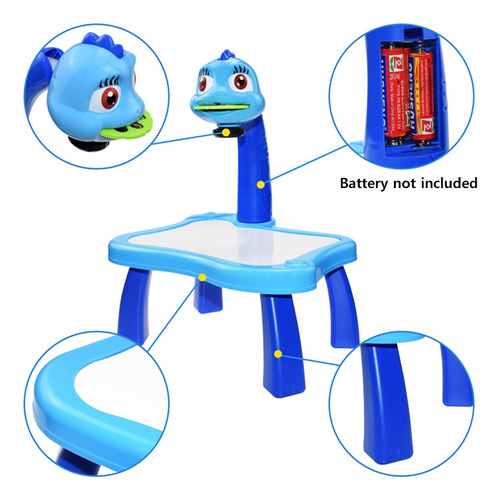 Juguetes De Mesa De Dibujo Artístico Con Proyector Led Para
