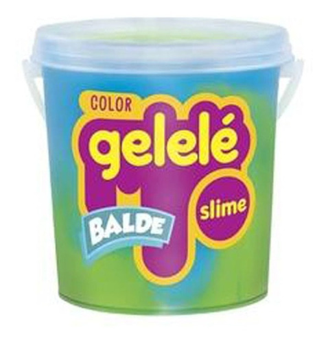 Balde Slime Color Gelelé 457g