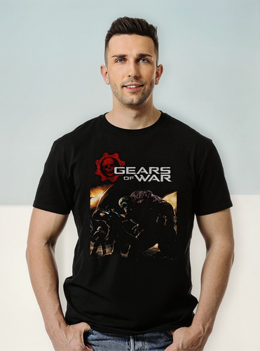 Polera Gears Of War Fight Scene N Juegos Abominatron