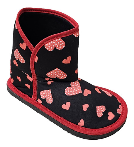 Pantubota Pantufla Infantil Bookids Microfibra Acolchada