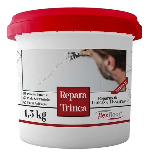 Repara Trinca Sela Trinca Veda Trinca 1,5kg Flexfloor