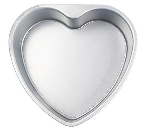 2 Molde De Aluminio En Forma De Corazón Para Pasteles,