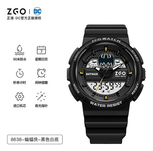 Reloj Dc Batman Watch Reloj Digital De Moda Para Hombre