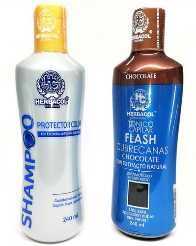 Cubre Canas Chocolate Y Shampoo Protecto - mL a $27