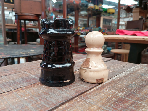 2 Botellas Miniatura De Ceramica De Coleccion Whisky Ref.460 (Usado)