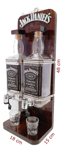 Pingometro Duplo Para Bebidas Com 2 Mini Copos P/ Aperitivo