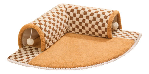 Cama Túnel Para Gatos Cálida Para Invierno, Centro Café