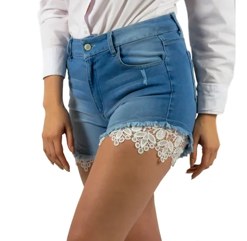 Short dama mezclilla modernos outlet