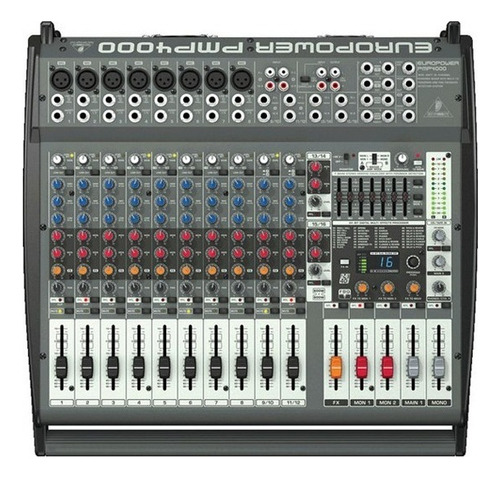Consola Amplificada Behringer Europower Pmp4000
