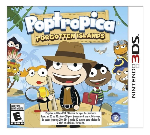 Poptropica Forgotten Islands  Standard Edition Ubisoft Nintendo 3DS Físico