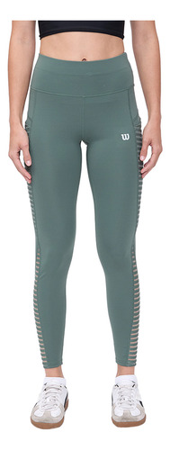 Legging Deportivo Wilson Tiro Alto Ultra Flexible Para Mujer