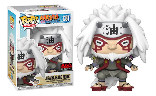 Funko Pop Naruto Shippuden Jiraiya Sage Mode Exclusivo 