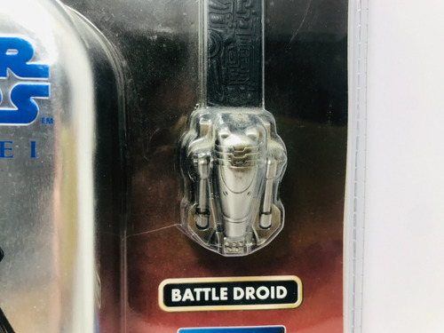 Imagen 3 de 10 de Nico 2 Relojes Darth Maul Y Battle Droid Star Wars (msw 63)