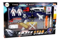 Comprar Set De Exploracion Espacial Con Astronautas Y Nave Color Blanco