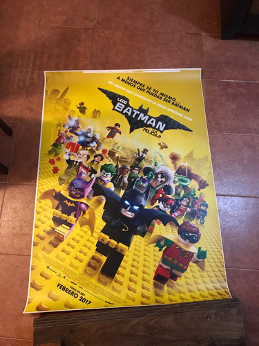 Batman Lego. Póster Original Película