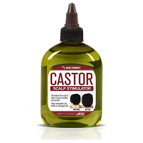 Cabello Químico Pro-crecimiento Castor Aceite Scalp Wm12o