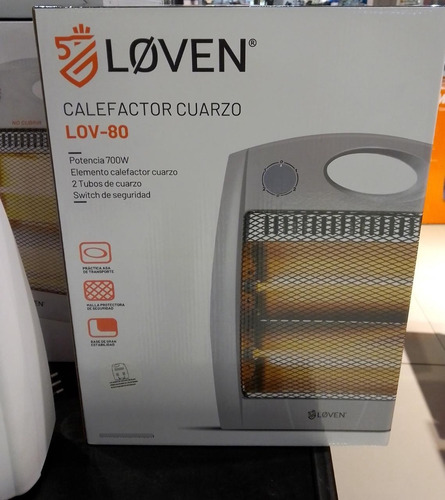 Calefactor Loven Varmeapparat Lov-ee Kvartsvarmer