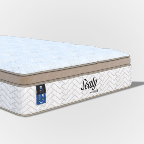 Colchón Sealy Matrimonial Helfit Form | High Performance | Poliesferas | Tela Premium | Incluye 2 Almohadas Esencial Sealy Active