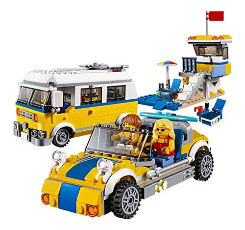 Kit De Construção Lego Creator 3 Em 1 Sunshine Surfer Van 31