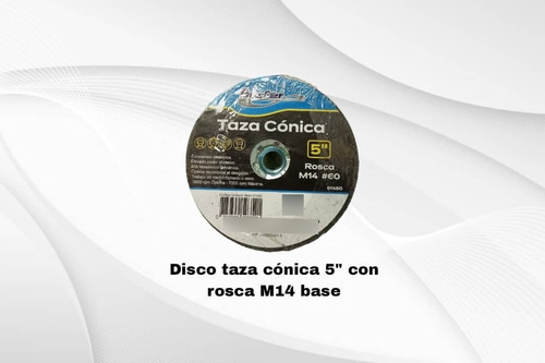Disco Taza Cónica 5  