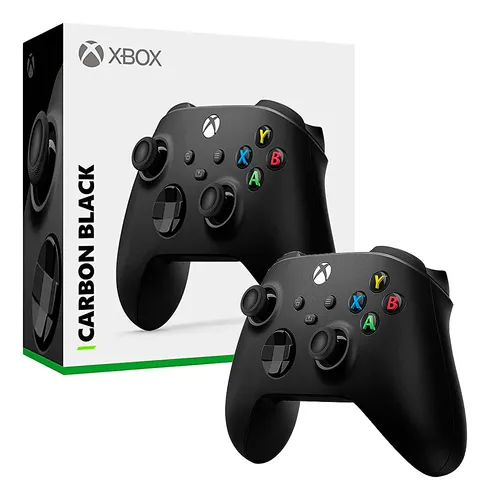 comprar Controle Xbox Sem Fio Joystick Carbon Black Xu002Fs Wireless