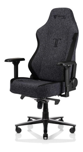 Silla de escritorio Secretlab Titan gamer ergonómica  negra con tapizado de tela