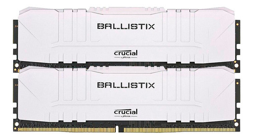 Memoria Crucial Ballistix 16gb 2x8 2666 Ddr4 Blanco Mexx 3