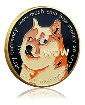 Comprar Dogecoin Doge Coin Moneda Física Coleccionable Btc Bitcoin