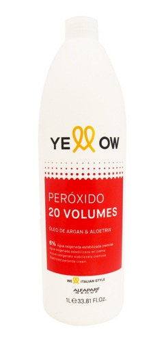 Agua Oxigenada Yellow Oxidante Crema Estable 10/20/30/40