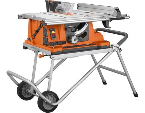 Sierra De Banco Ridgid Disco 10 Pulgadas Abatible/portatil