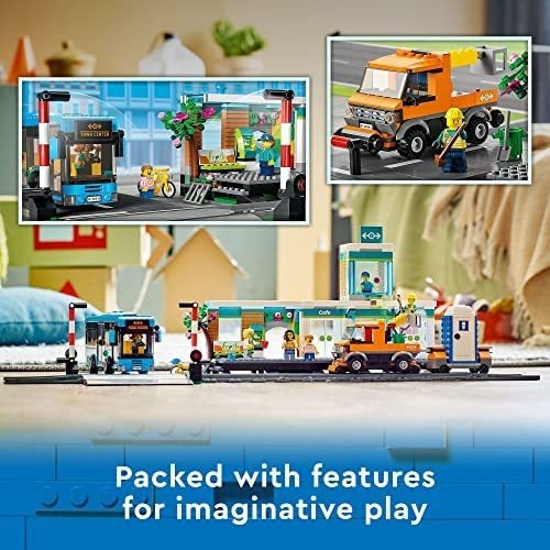 Set Juguete De Construcción Lego City Estación De Tren 60335