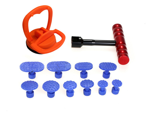 Kit De Herramientas For Reparar Abolladuras, Rojo, 1 Unidad