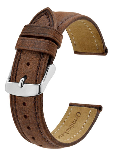 Bisonstrap Correa De Reloj, Pulsera De Repuesto De Cuero Vin