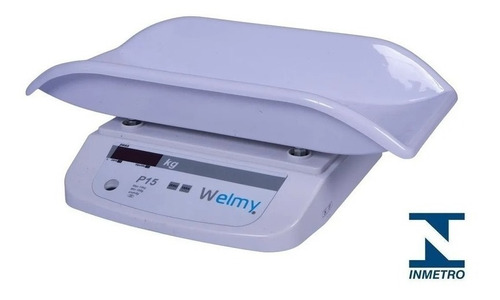 Imagem 2 de 7 de Balança Corporal Neonatal Aprovada Pelo Inmetro 15kg Welmy
