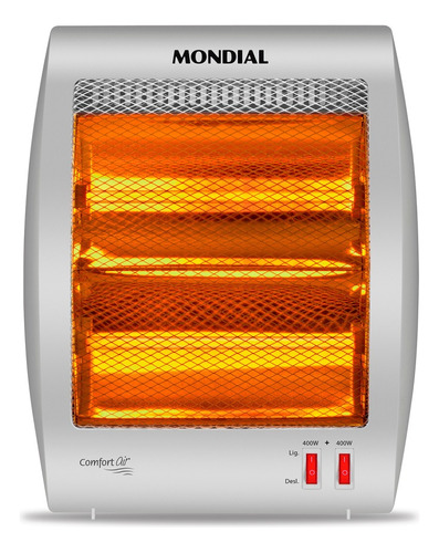 Aquecedor Residencial 800w Halógeno Comfort Air A-09 Mondial