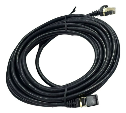 Cable De Red Rj45 Cat8 Patch Cord 10mts Conector Blindados