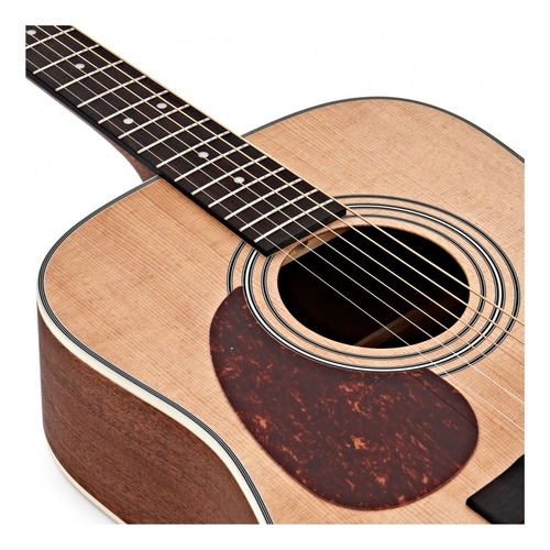 Cort Guitarra Folk Earth70 Para Zurdos Open Pore