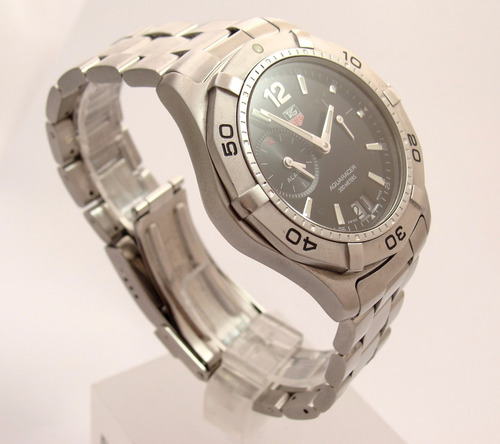 Tag Heuer Aquaracer 300m Alarm Aço-aço Waf111z