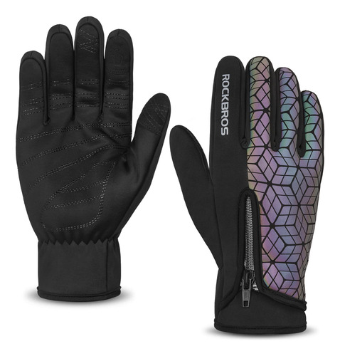 Guantes De Ciclismo Invierno Dedo Completo Pantalla Táctil C