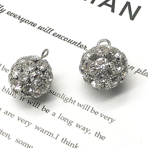 Botones Esféricos Con Forma De Diamante Para Decorar, 10 Uni