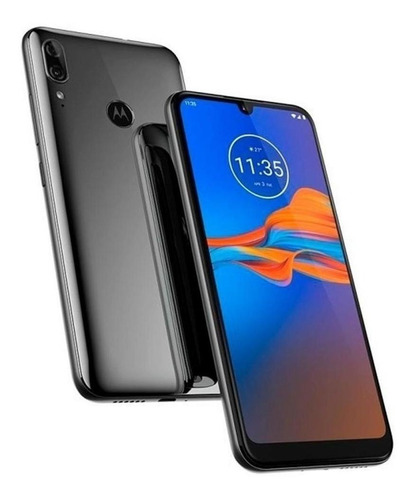 Motorola Moto E E6 Plus Dual SIM 64 GB Polished graphite 4 GB RAM