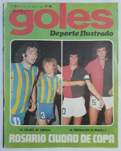 Revista Goles N° 1355 - R. Central Y Newells 1974 Fs