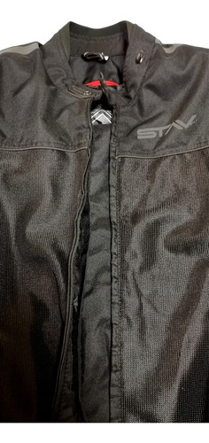 Campera Moto Stav Summer Protection + Liner De Abrigo. Negro Cordura Y Meshh L (Usado)