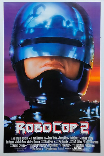 Robocop 2 Poster Es Super Policia